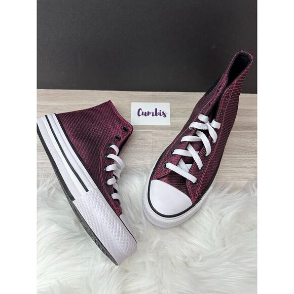 Converse Chuck Taylor Lift Platform SB Canvas Shoes Size 6 Women -Kid 4 A05496C - Picture 3 of 10